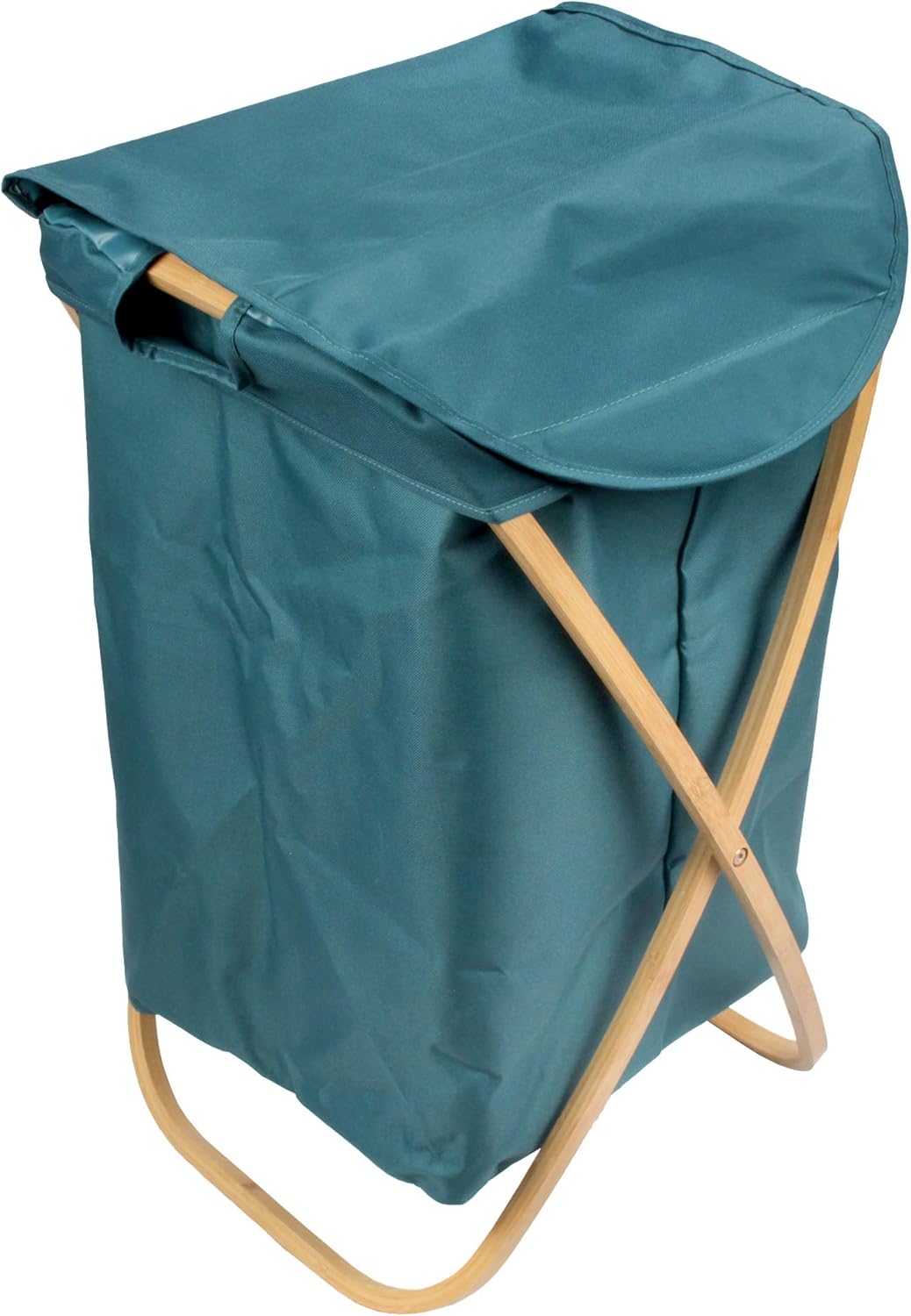 DECOMIL Collapsible Bamboo Laundry Hamper