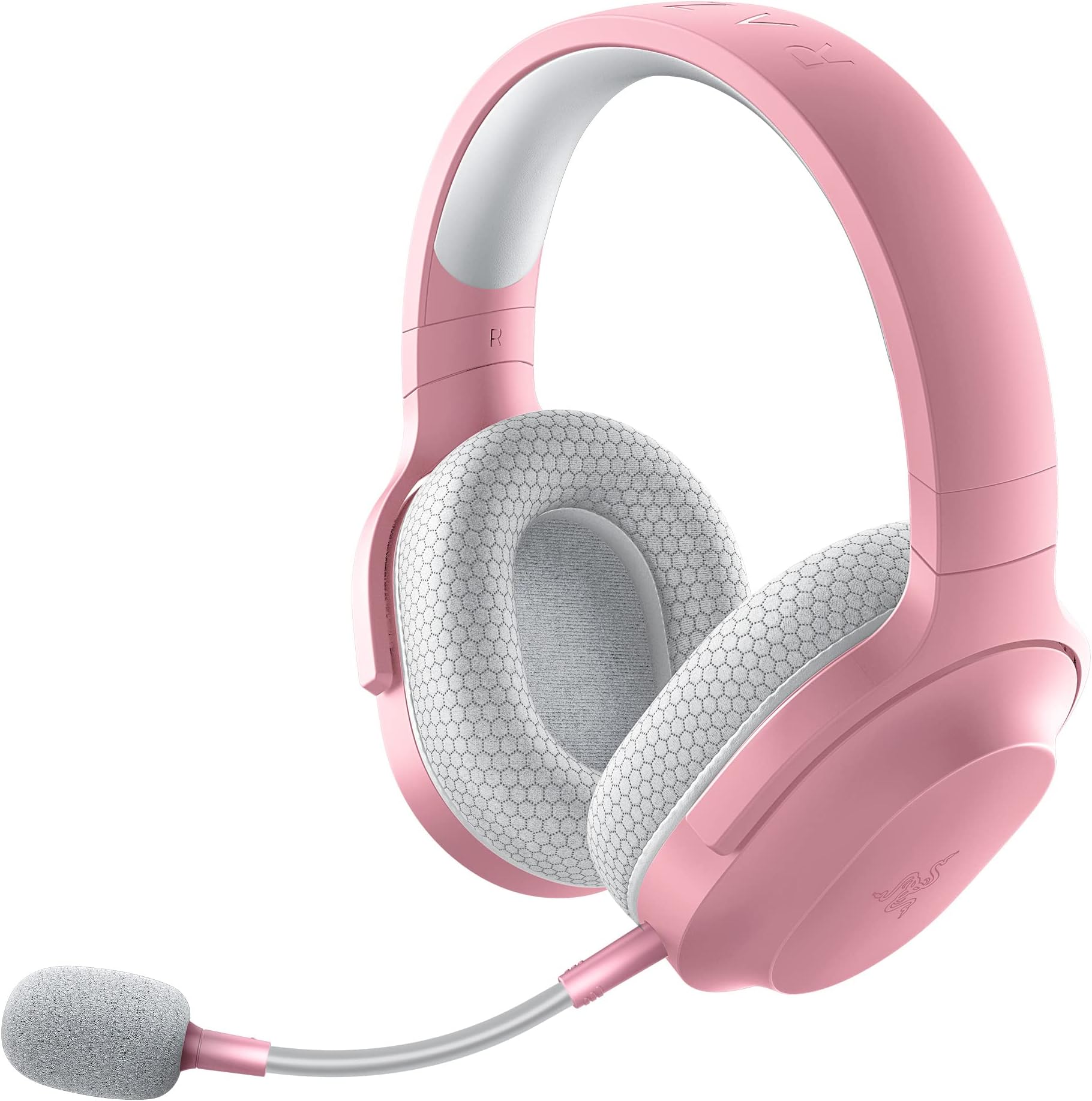 Razer Barracuda X Wireless Gaming & Mobile Headset (PC, PlayStation, Switch 2, Android, iOS): 2.4GHz Wireless + Bluetooth - Lightweight - 40mm Drivers - Detachable Mic - 50 Hr Battery - Quartz Pink