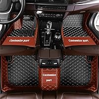Vista 25 de MELKEN Alfombrillas de automóvil aptas para estilo personalizado dedicado, de lujo, protección para todo tipo de clima, forros para todo el Negro