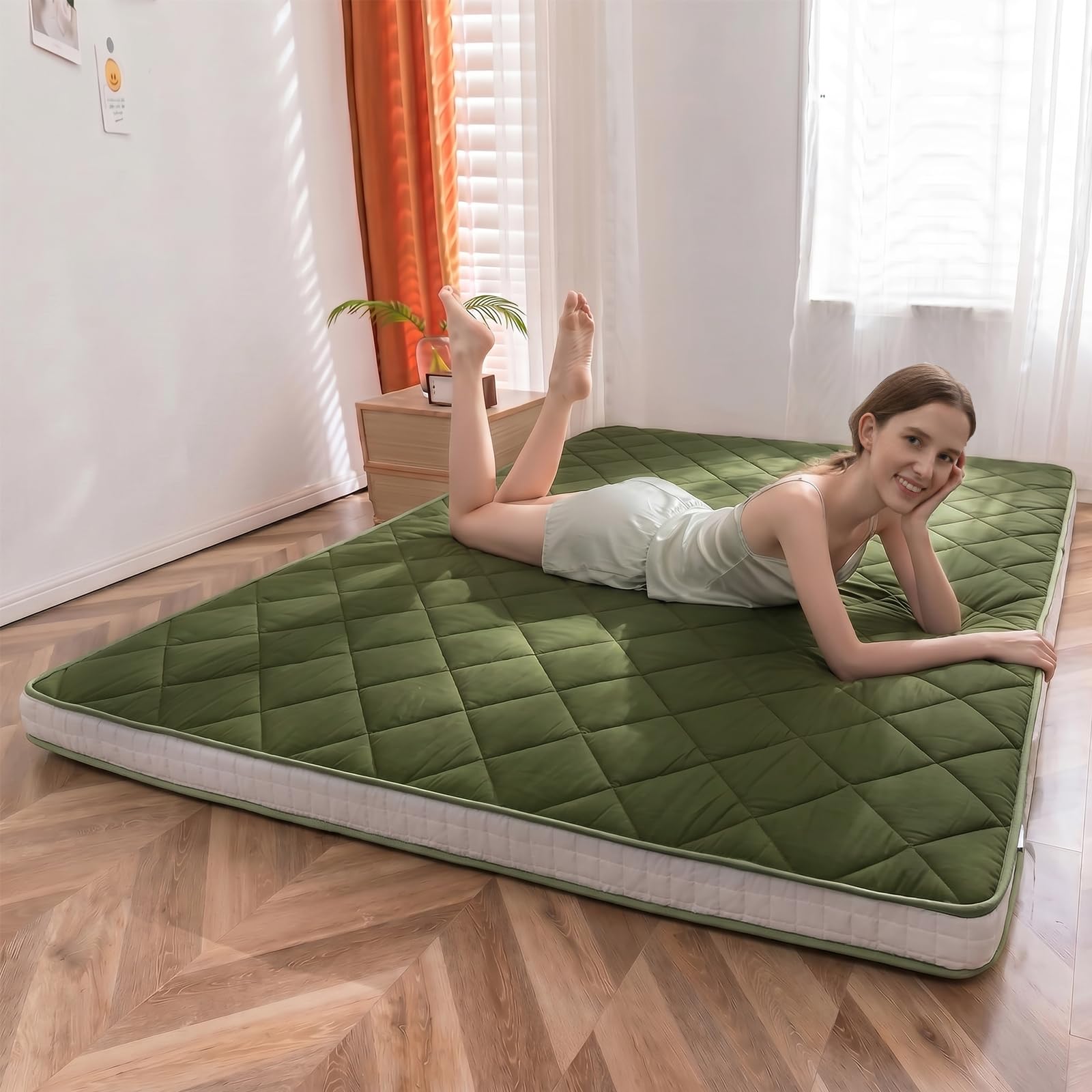 Amazon.com: MAXYOYO Japanese Floor Futon Mattress, Floor Mattress