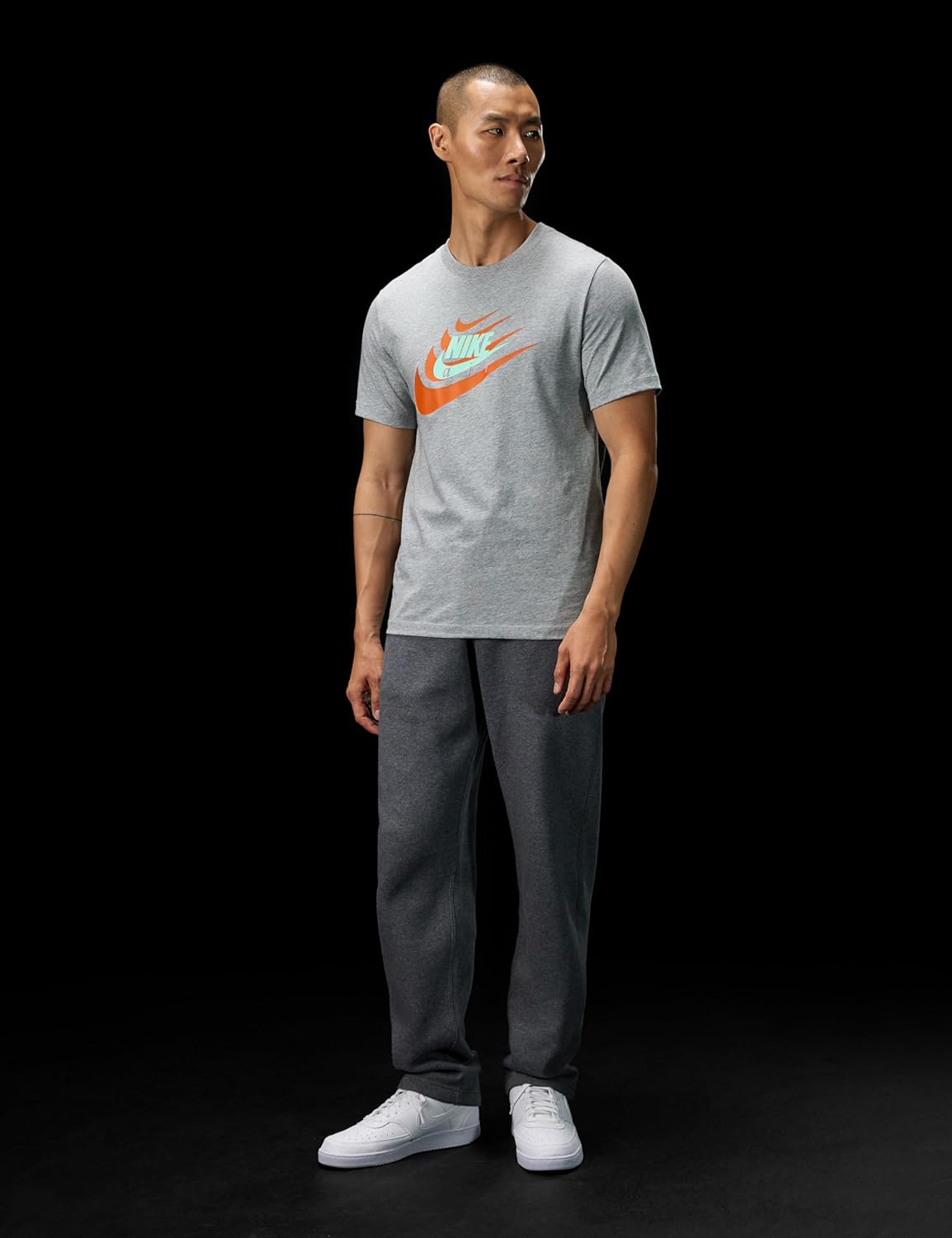 Nike Mens Sportswear Club T-Shirt (Futura Air) - Image 3