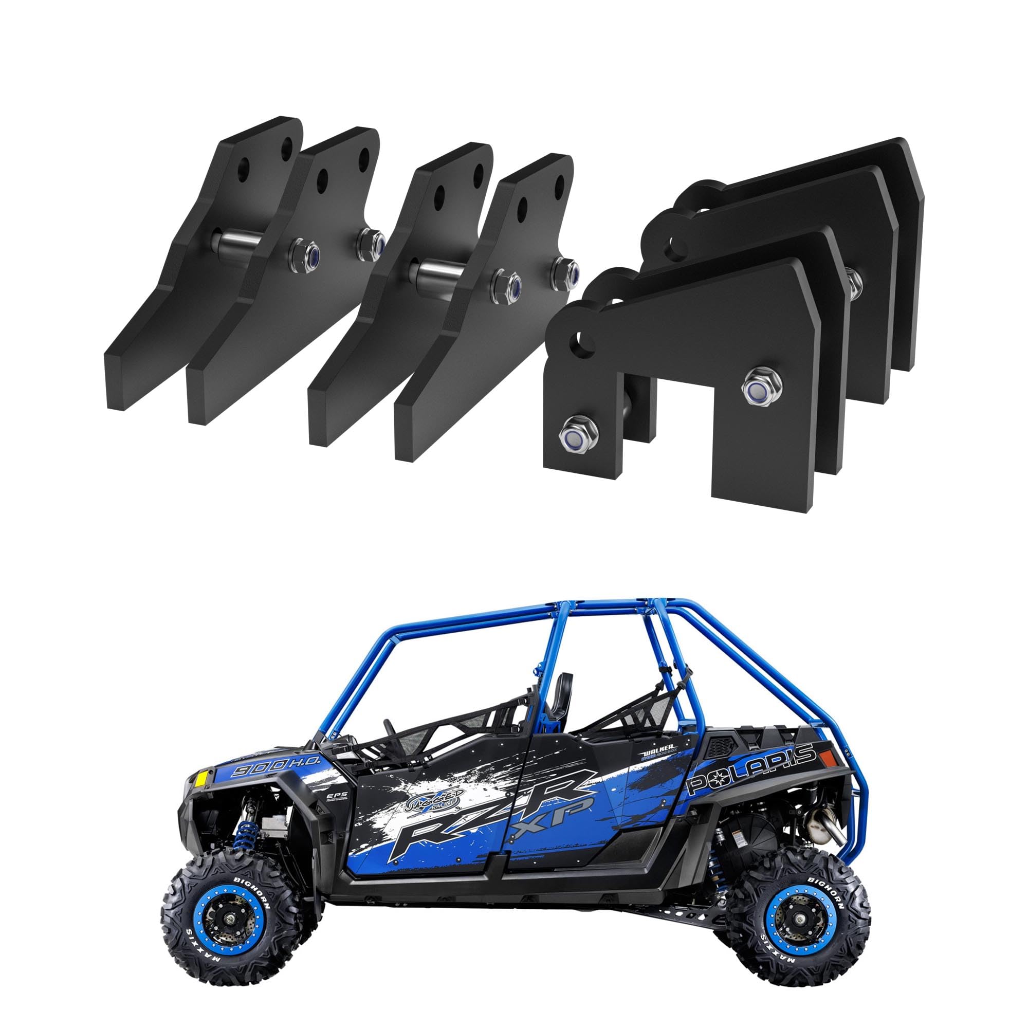 PROEZE 3" Front and 3" Rear Lift Kit for 2013-2022 Polaris Ranger Fullsize 570/Fullsize 570 XP/XP 900/XP 900 CREW/XP 1000/XP 1000 CREW/1000 Diesel/1000 Diesel
