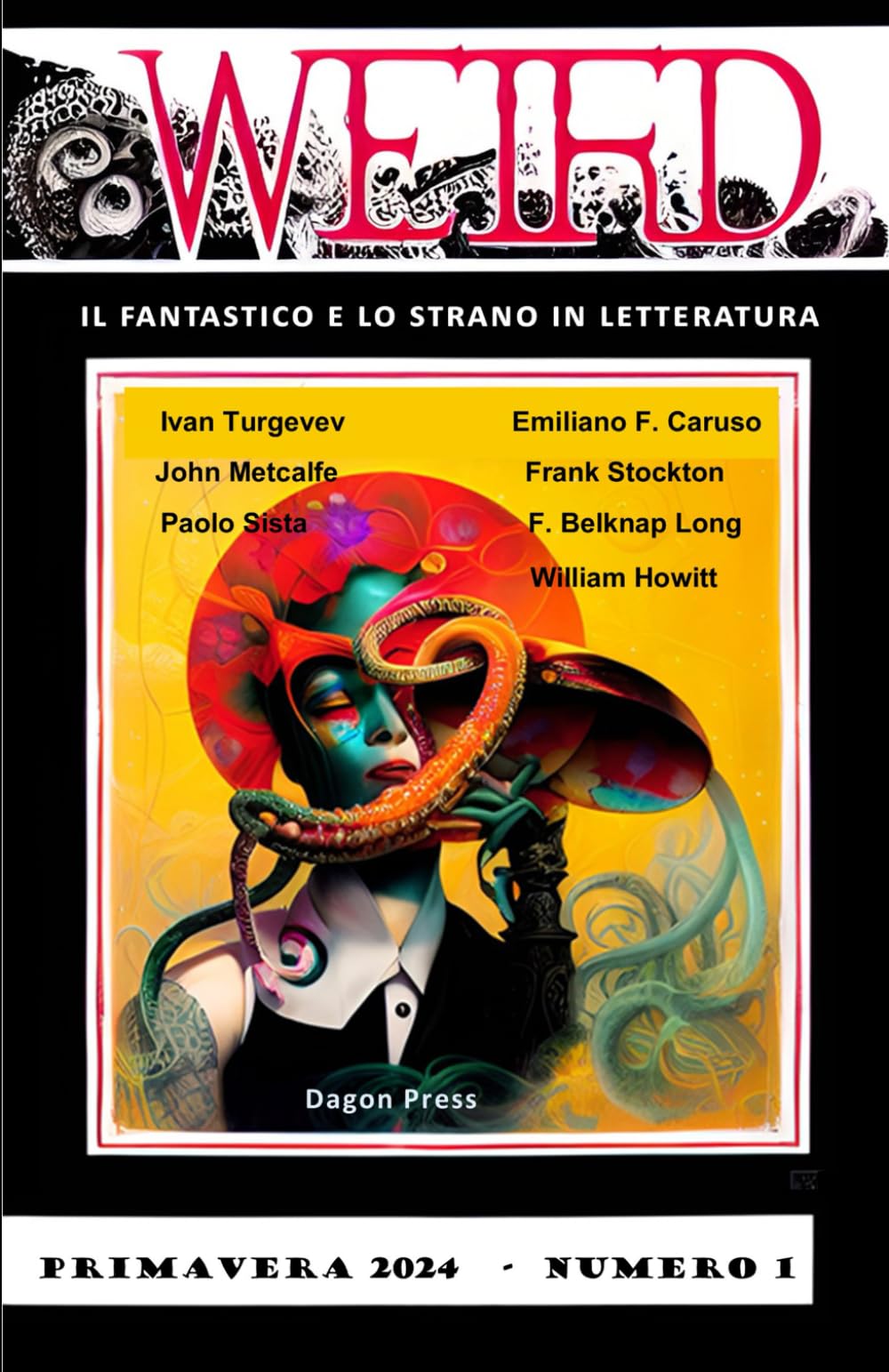 Cover of Weird: il fantastico e lo strano in letteratura, Primavera 2024