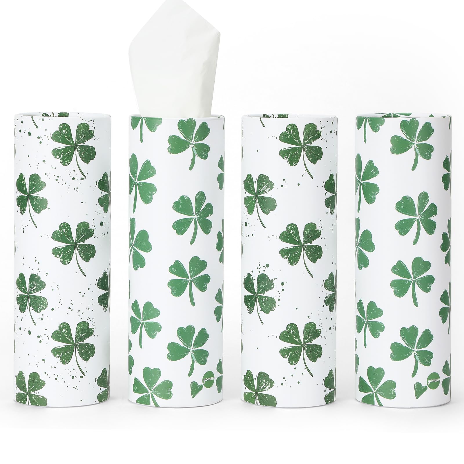 SINGARO Car Tissue Holder, 4 Pack Car Cup Holder Facial Tissues With Travel Tissue - View #9