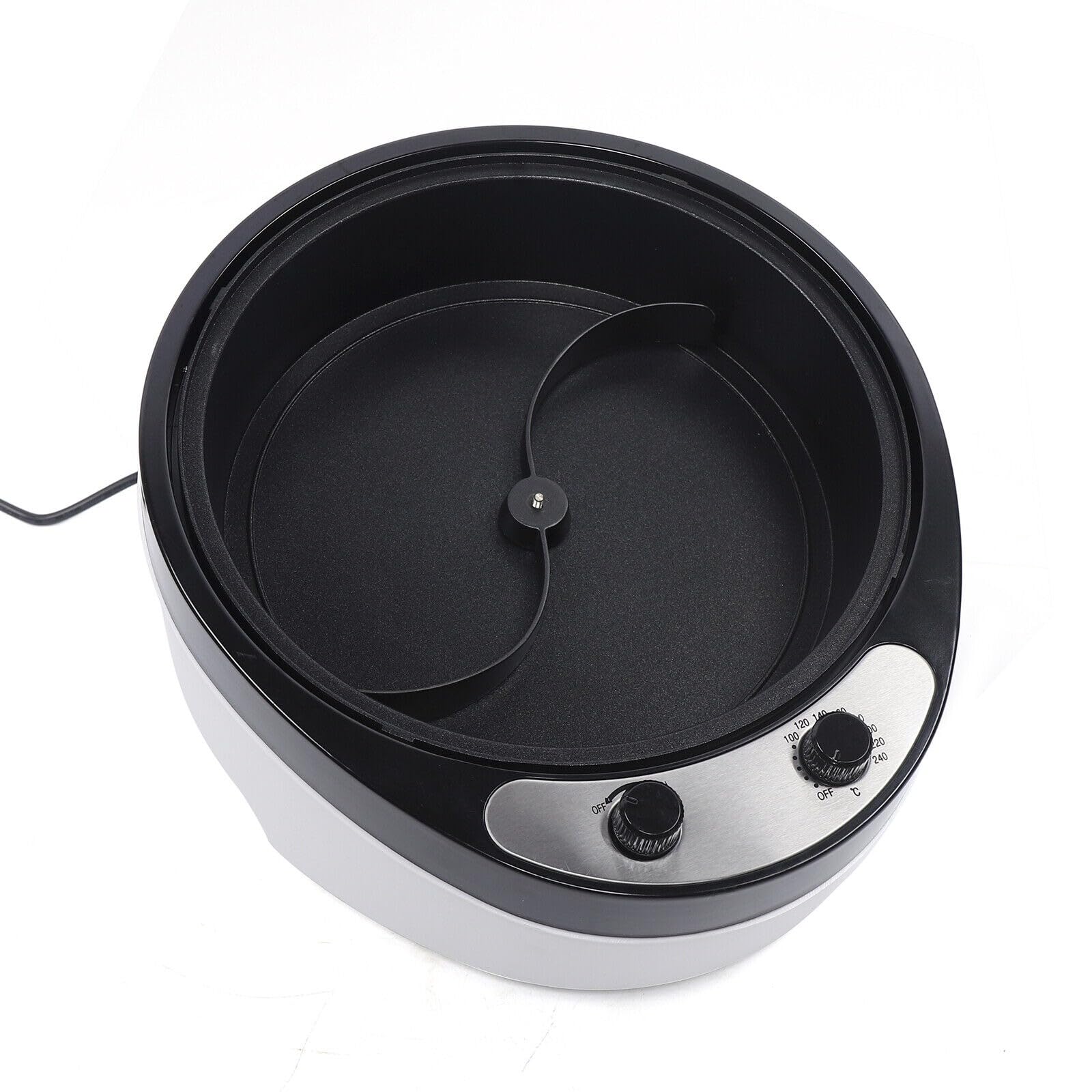 Baker Torréfacteur à café électrique 800 g 0-240 °C avec revêtement anti-adhésif 1200 W