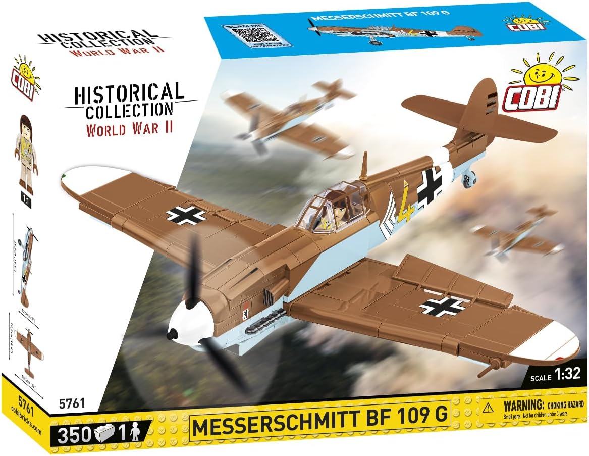 COBI Historical Collection WWII Messerschmitt BF 109 G Plane
