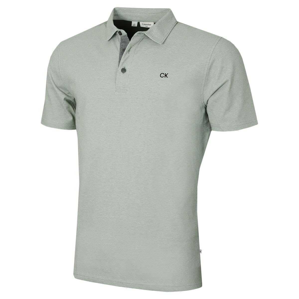 Calvin Klein Men's Sage Prep Campus Oxford Polo Shirt - Xxl