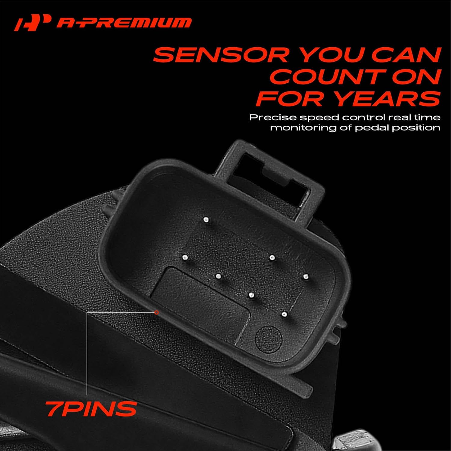 A-Premium Accelerator Pedal with Position Sensor Assembly