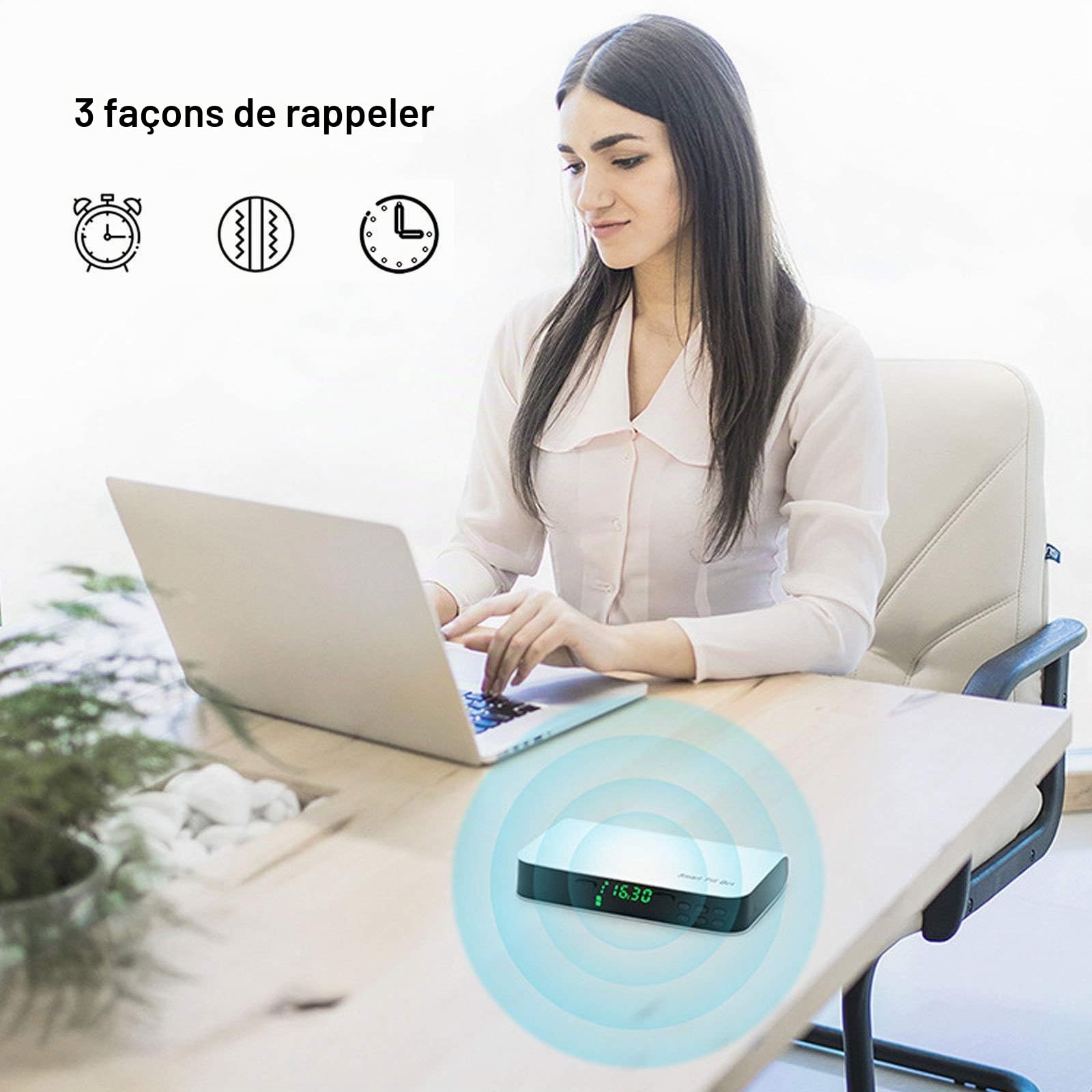 RDJSHOP Intelligent Électronique Boîte À Pilules Très Grande Capacité Distributeur Automatique de Pilules Rappel avec Alarme,pour Les Personnes Âgées et La Maladie D'alzheimer,Blue