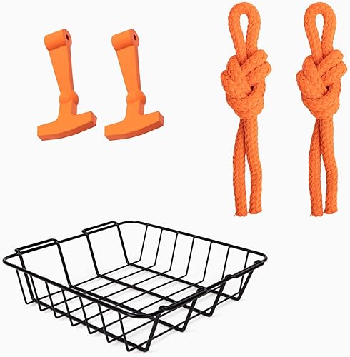 Miniatura 1 de Cesta para pestillos y asas de cuerda RTIC 65 y Blaze Orange - Paquete de accesorios