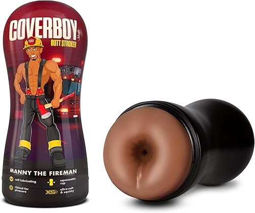 Miniatura 8 de Blush Loverboy Mechanic - Masturbador masculino realista autolubricante Stroker - Costillas texturizadas para masajear placer y sensación de carne -