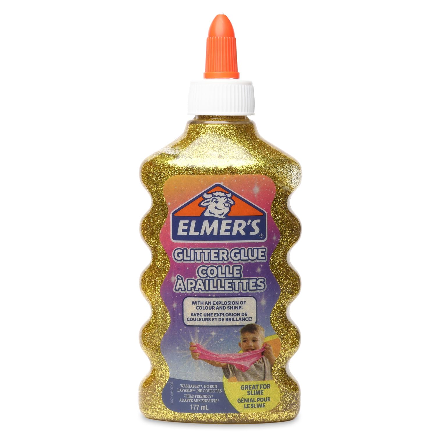 Amazon | ELMER'S エルマーズ グリッターグルー ゴールド 液体 Amazon | ELMER'S エルマーズ グリッターグルー ゴールド 液体