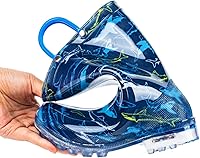 Vista 4 de HugRain - Botas de lluvia con luces para niños pequeños