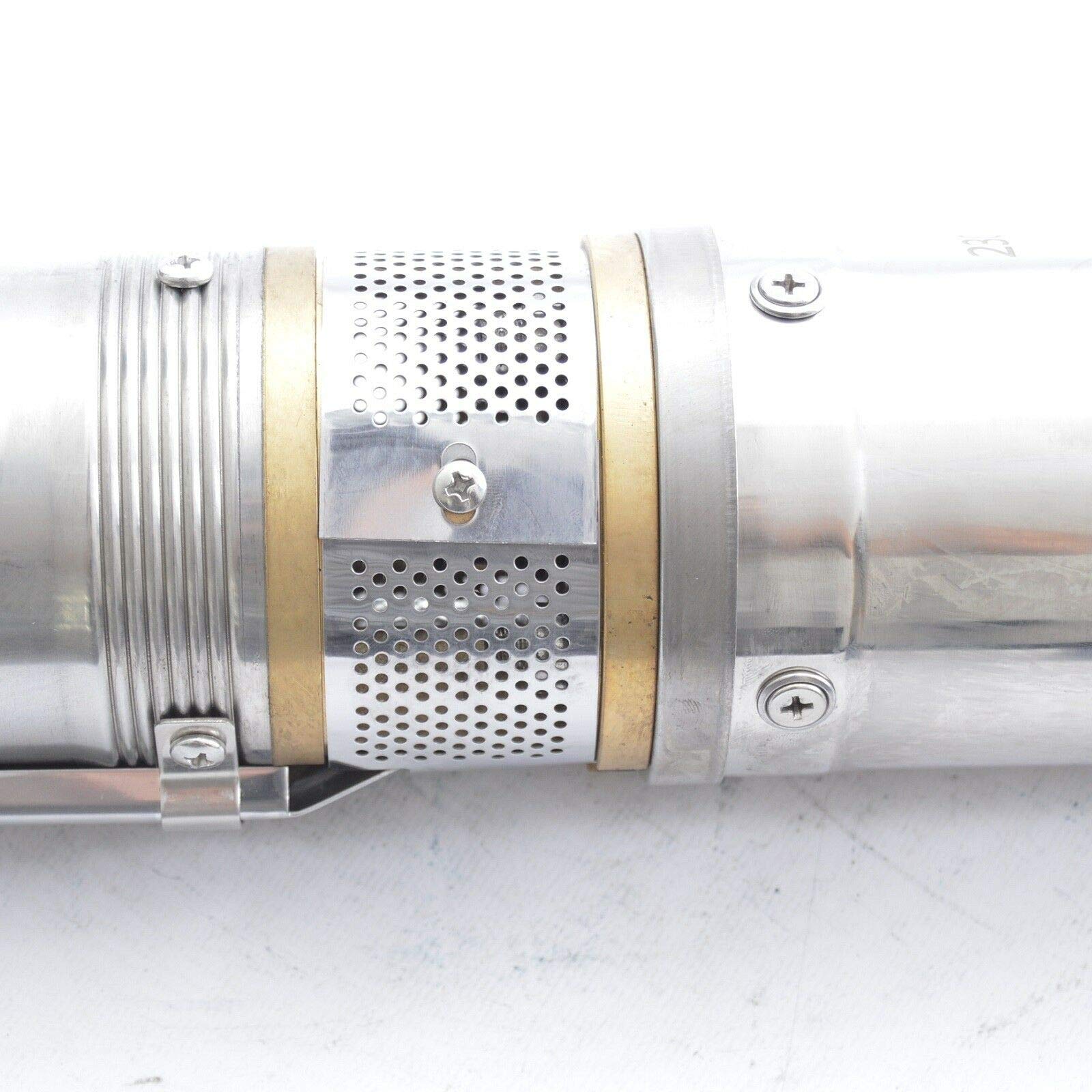 WEISBACH 3,5" Tiefbrunnenpumpe 4200L/h Typ 3,5SDM 2/12 7,3bar sandresistent < 5%