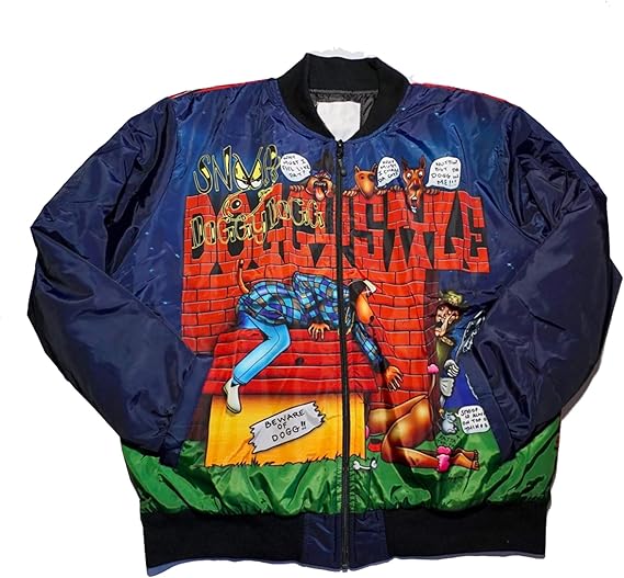 Men's Snoop Dogg DoggyStyle Bomber Jacket Amazon.ca Clothing, Shoes