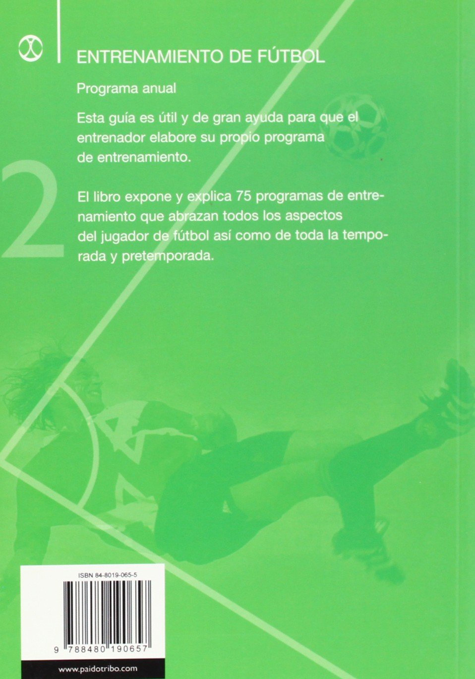 Programa Anual de Entrenamiento de Futbol