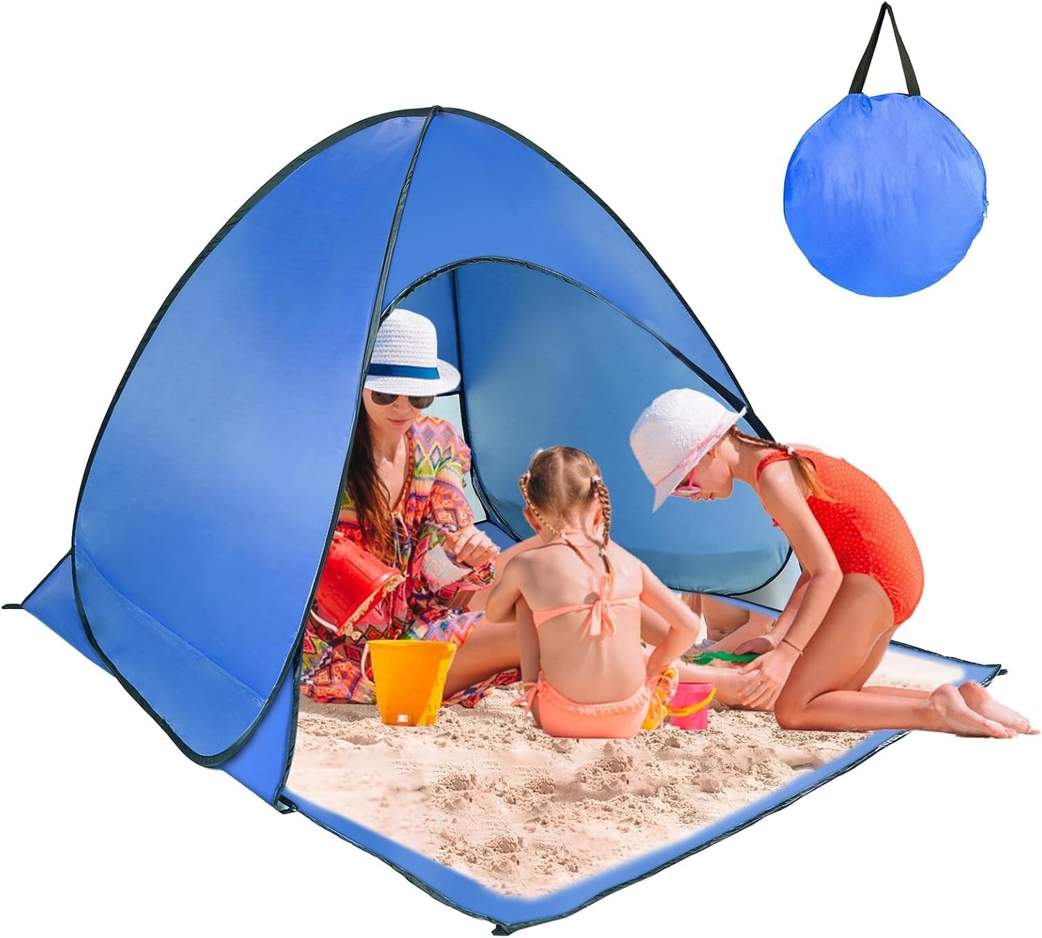 Abri solaire anti-UV qui résiste au vent pour remplacer le parasol classique instable