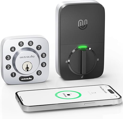 ULTRALOQ UBolt Smart Lock, 5in1 Smart Door Lock with App