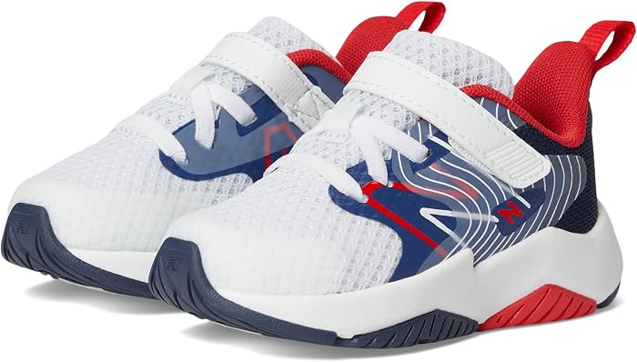 Обувь New Balance Rave Run v2 Bungee Lace with Top Strap (Infant/Toddler)