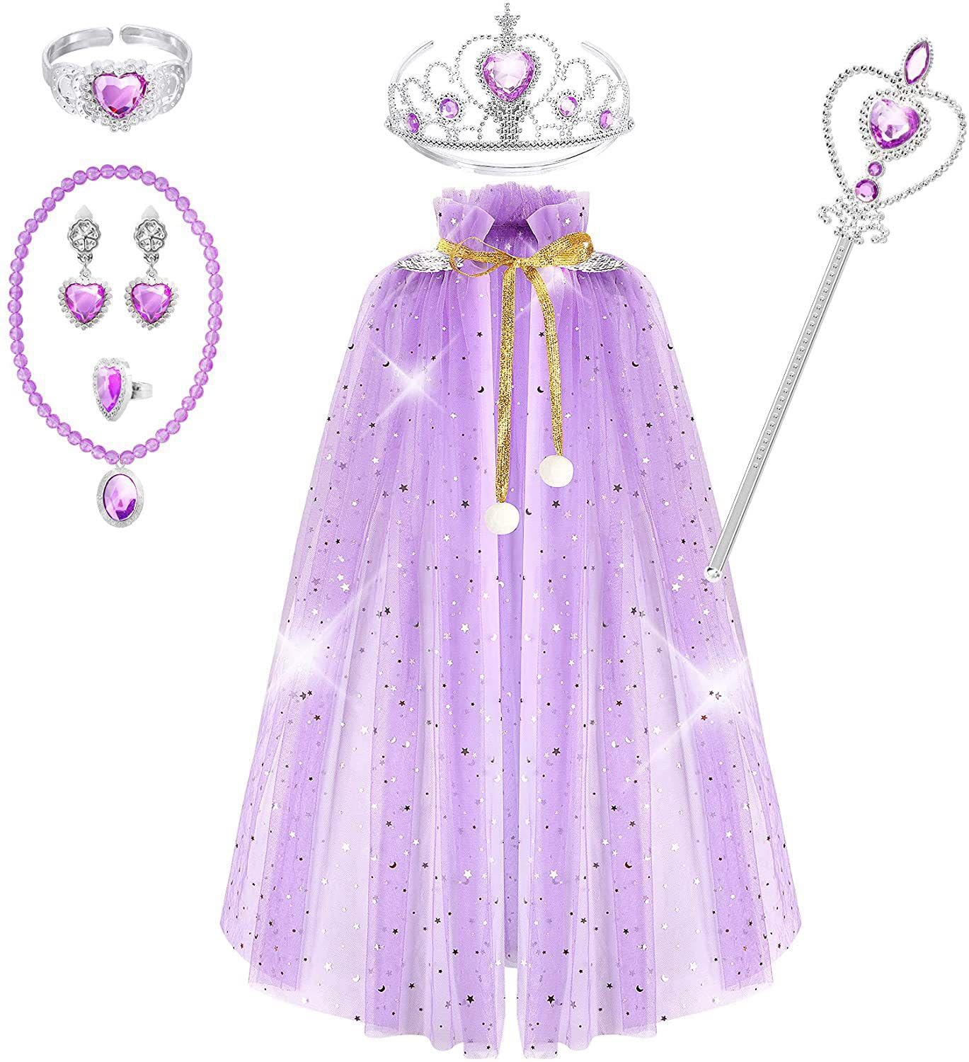 Amazon.co.jp: マント7点セット アナと雪の女王 マント 女の子アナ雪