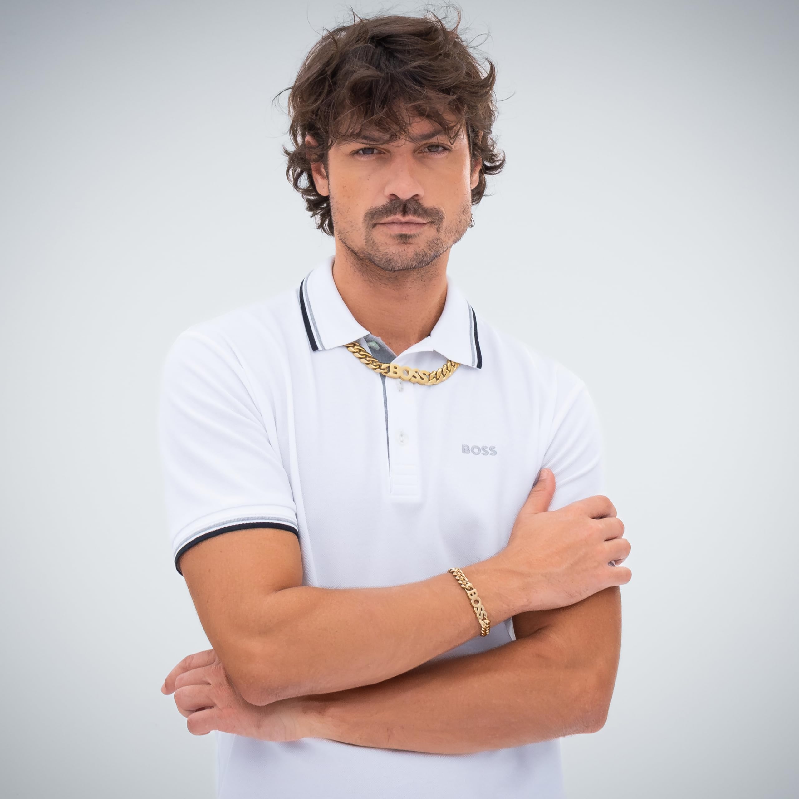 BOSS Jewelry Collar de cadena para Hombre Colección KASSY Oro amarillo - 1580442