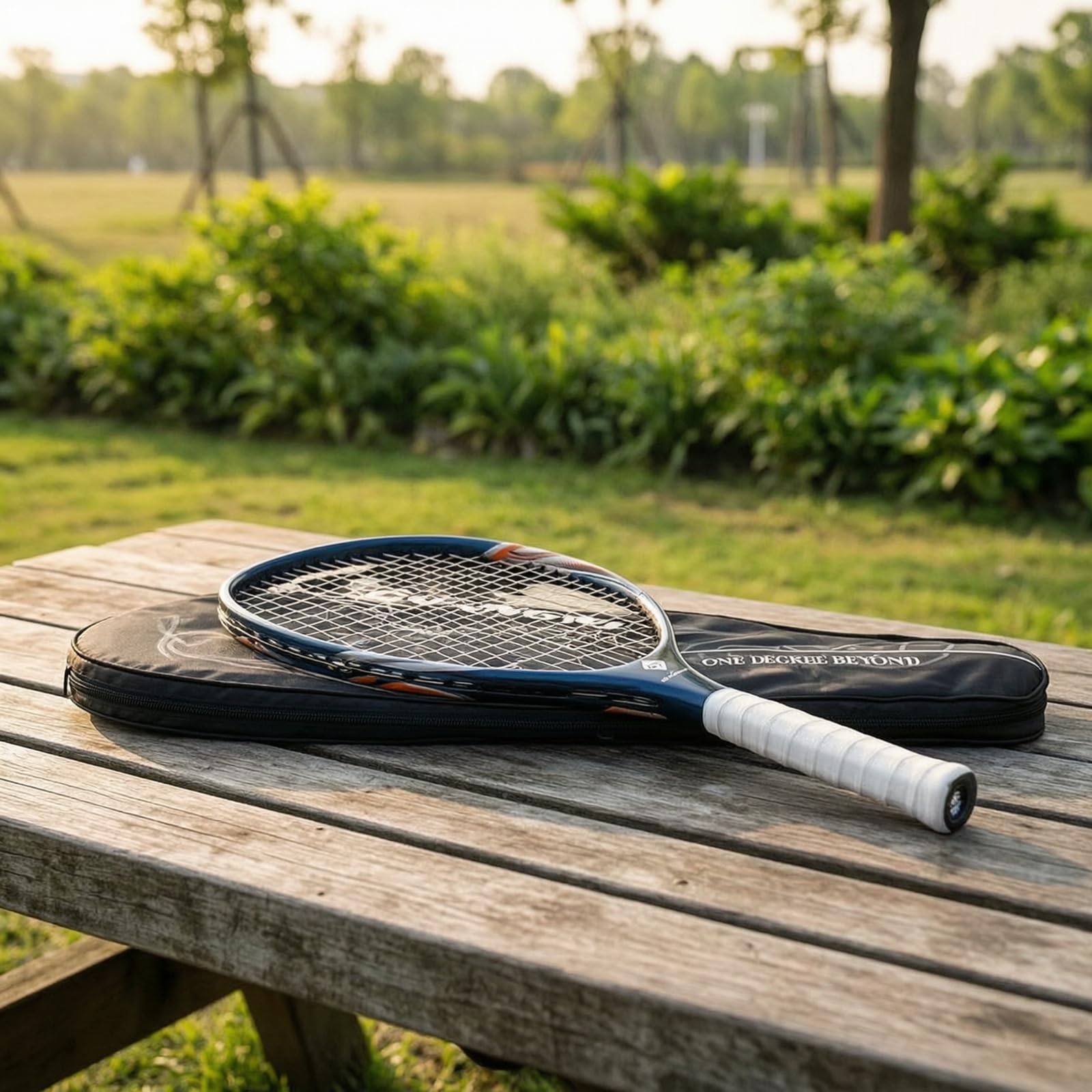 Racchetta con Custodia Leggera Racchetta da Tennis Leggero Attrezzatura per Adulti, Partite Amatoriali