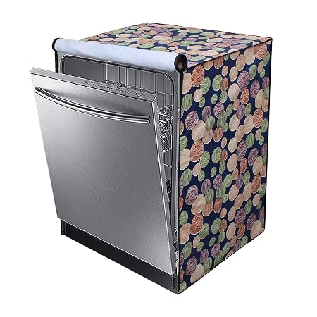 Lithara Dishwasher Cover for Siemens 12 Place Settings| Standing Model | Waterproof & Dustproof | Sams71 (Multicolor)