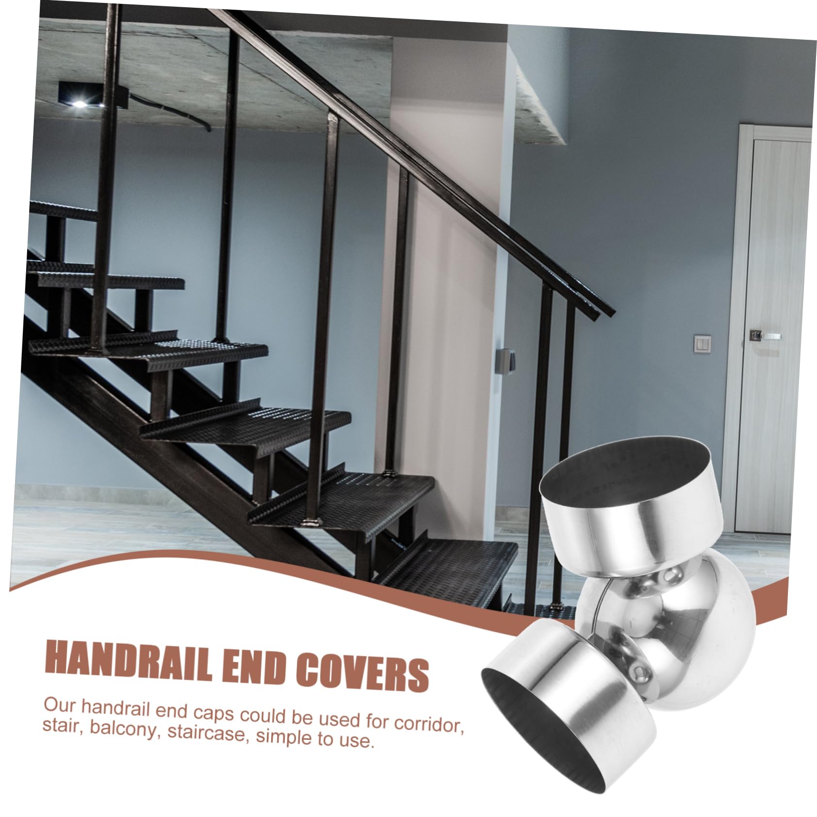 Bannister End Caps Fence Post Cap Handrail End Caps Round Post End Caps ...