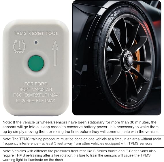 TPMS-19 Reset Sensor Tool, Tyre Pressure Monitoring System Reset Device
