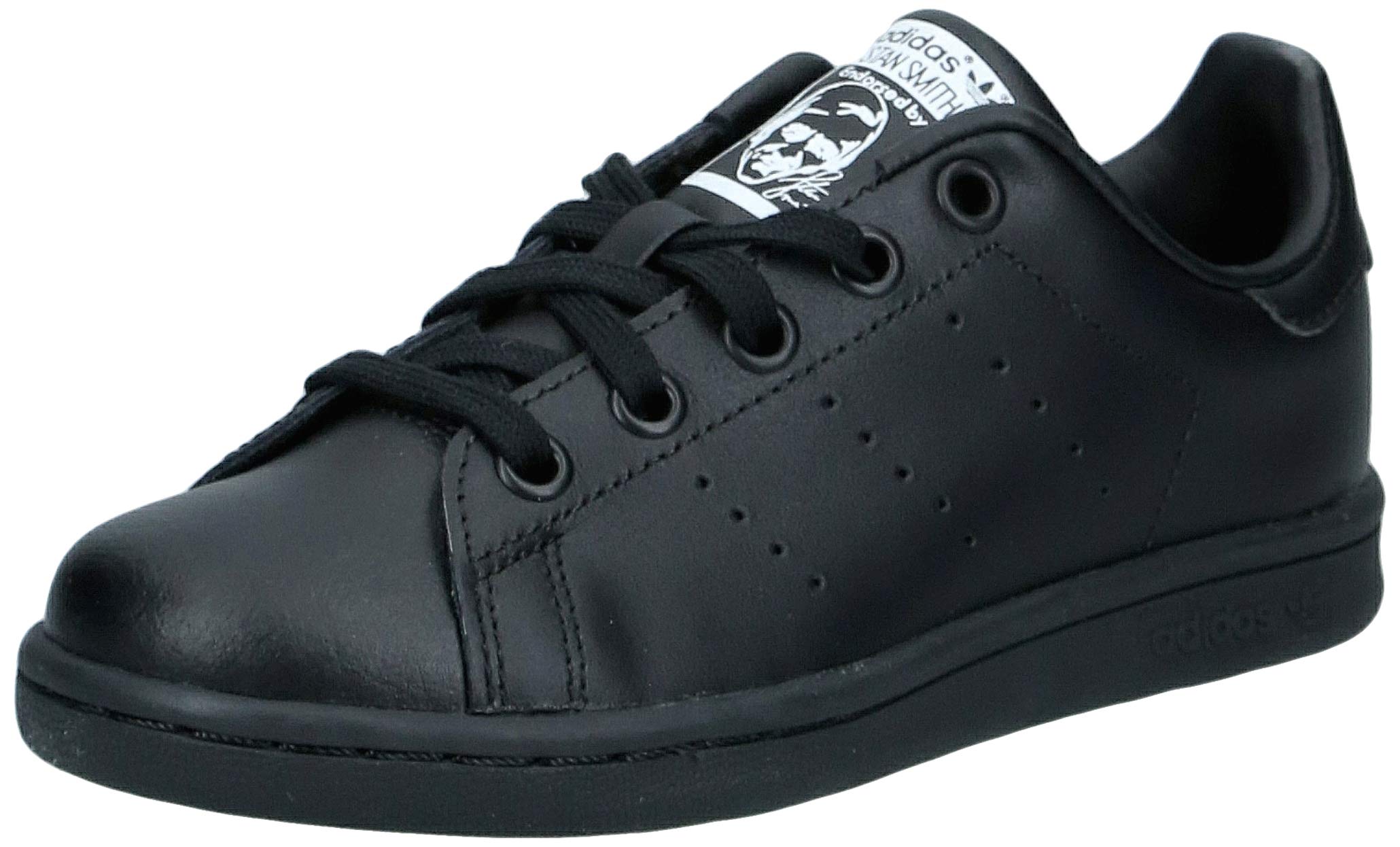 adidas Stan Smith C, Chaussures de Gymnastique Mixte Enfant, Noir (Core Black/Core Black/Core Black), 30.5 EU