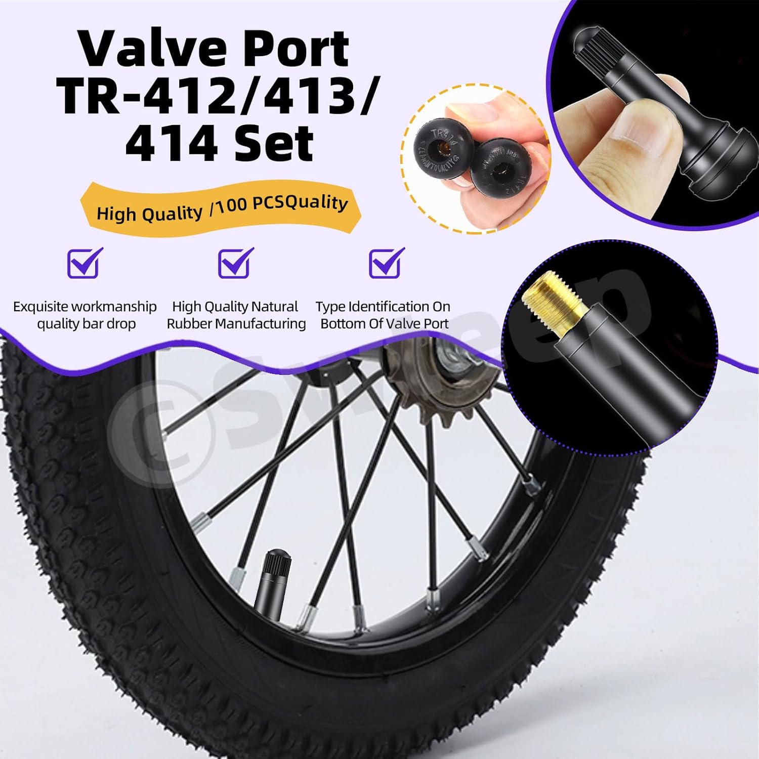 Swpeet Motorcycle Scooter Valve Tool (Kit)