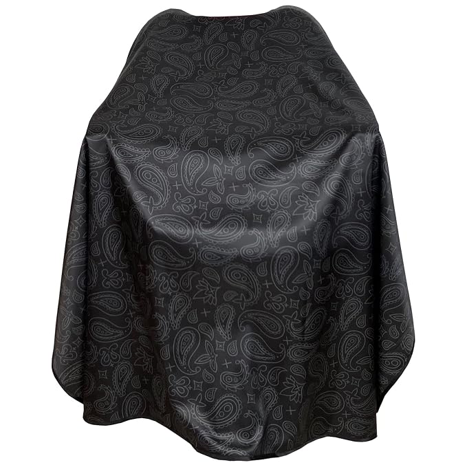 Capa de barbería impermeable para hombres 63×56 pulg miniatura 3