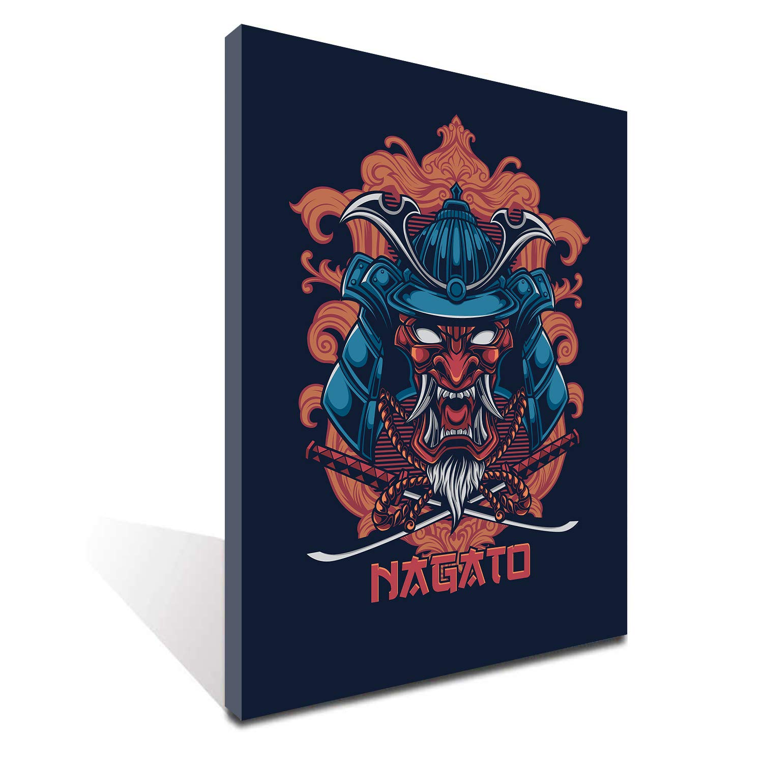 iFine ArtWall Art Inner Framed Oil Paintings Printed on Canvas Modern Artwork for Home Decorations and Easy to Hang For Living Room, Bedroom-Double Warrior