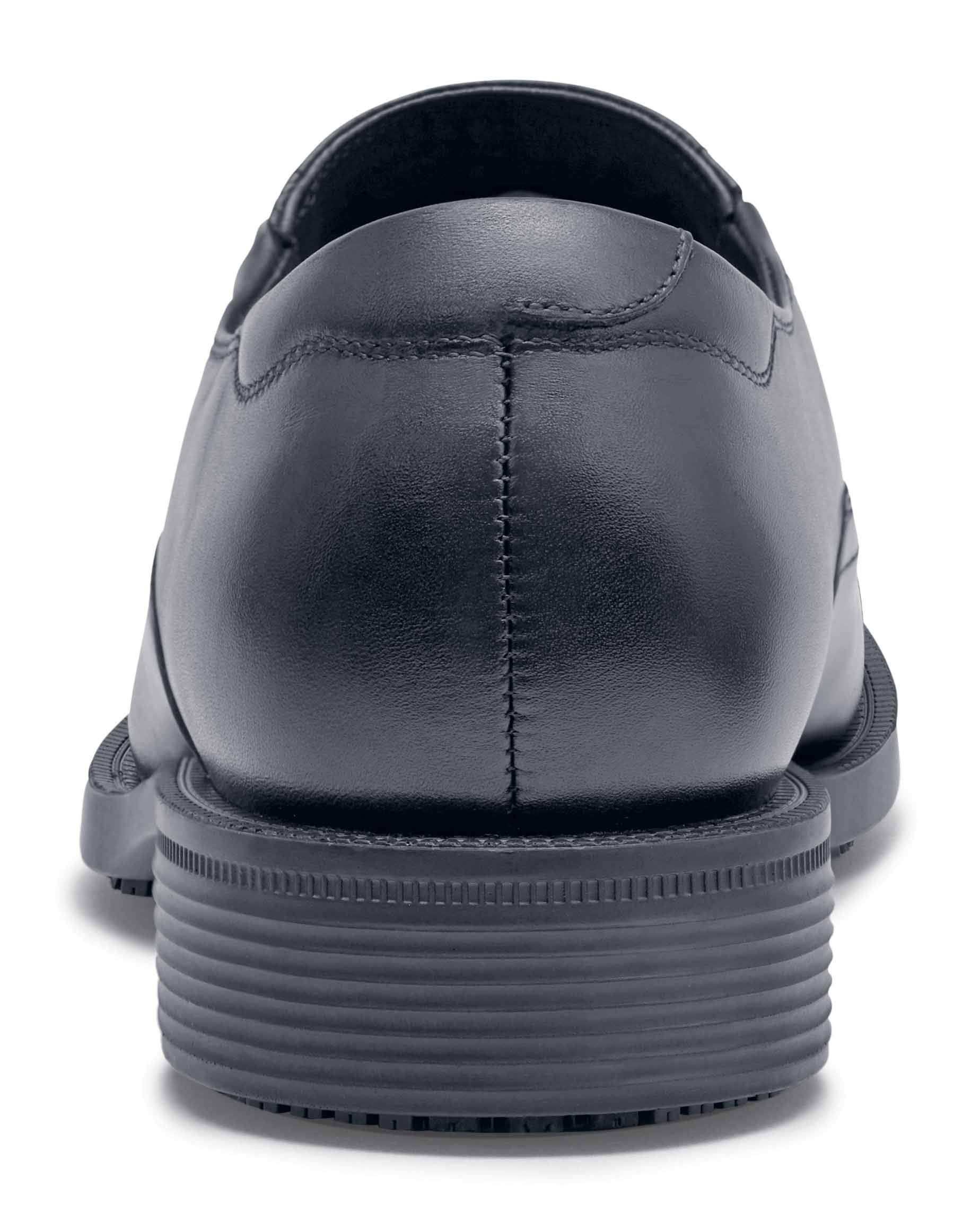 Shoes for Crews Chaussures Statesman - Chaussures en Cuir Confortables, Semelles intérieures rembourrées, Semelle antidérapante, Style Classique pour Le Bureau - pour Hommes