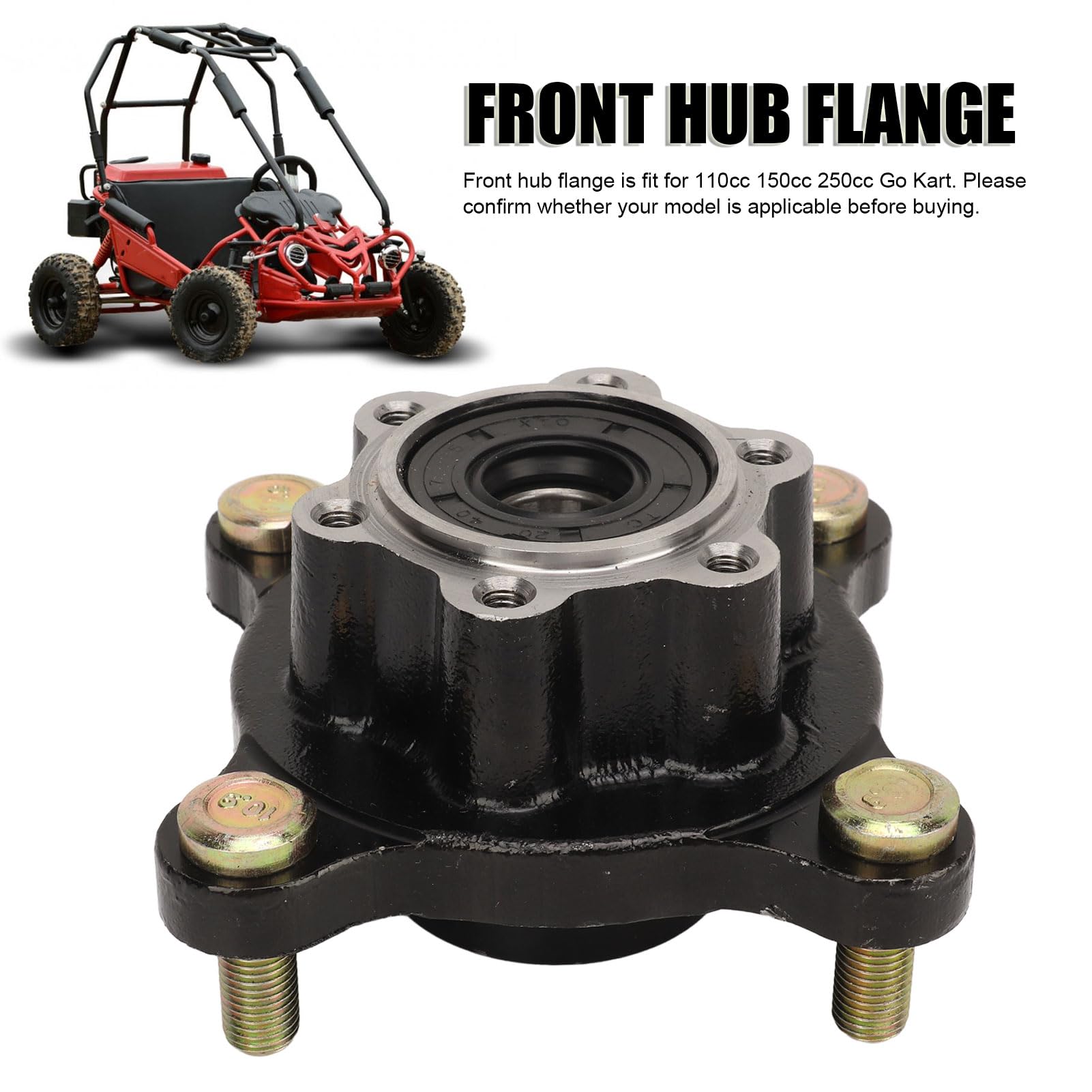 Amazon.com: KIMISS Front Hub Assembly, 17mm Front Hub Flange