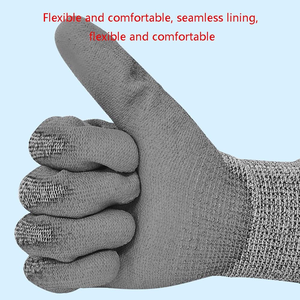 Axdwfd Guantes De Trabajo For Hombres, Guantes De Jardinería, Guantes Antideslizantes, Adecuados For Fines Generales Y Decoración del Hogar. (Size : L)