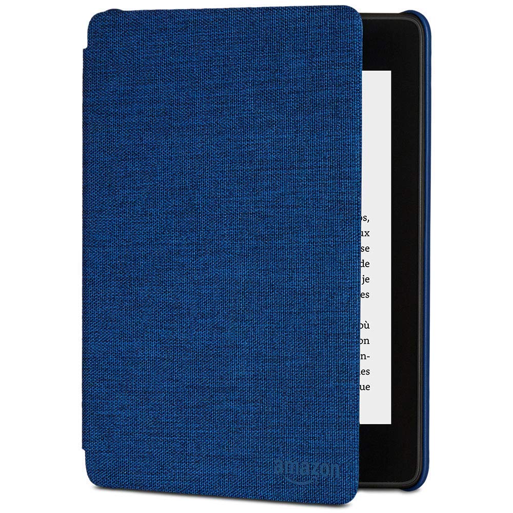 Amazon Kindle Paperwhite Water-Safe Fabric Cover (10th Generation - 2018 Release), Blue