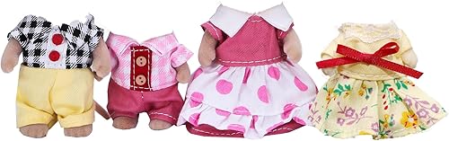 Miniatura 2 de E-TING Conjunto familiar, dulce madre e hija, genial juego de vestir para la familia de padre e hijo para la serie Town de 3 pulgadas y 2.25 pulgadas