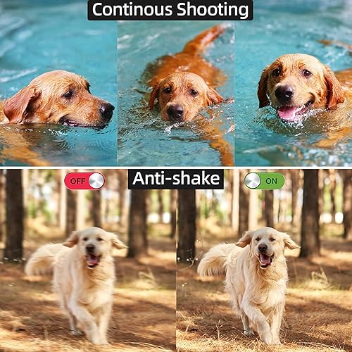 Miniatura 2 de Mo - Cámaras 4K para fotografía Cámara digital de 48 MP con pantalla reversible, cámara de video con zoom digital 16X, cámara de vlogging para