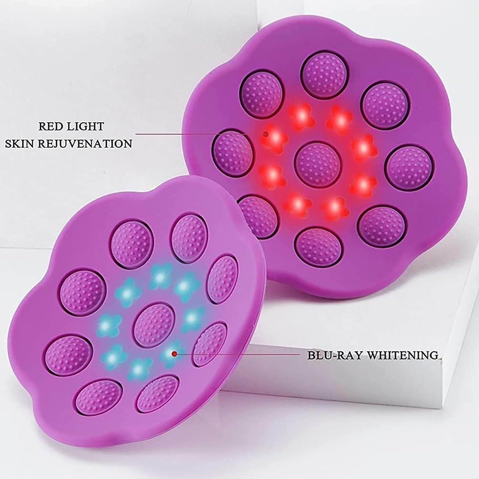 Masseur De Poitrine Électrique Avec Enveloppe De Poitrine De 15 Mm, Massage Complet À 360° Et 470 Points De Massage, 3 Niveaux De Compression Chaude Et 5 Niveaux D'intensité, 6 Modes, Poitrine