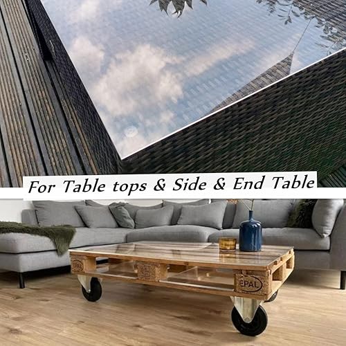 Miniatura 4 de Paquete de 2 hojas acrílicas fundidas transparentes de 36 x 48 pulgadas, hojas de plexiglás de 36 x 48 pulgadas, tablero acrílico Lucite de 18