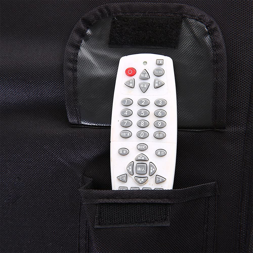ZewnęTrzny Pokrowiec Telewizor Od 40 do 42 LCD, LED, Wodoodporny, Odporny Warunki Atmosferyczne i PyłOszczelny Ekran Telewizora (Czarny)