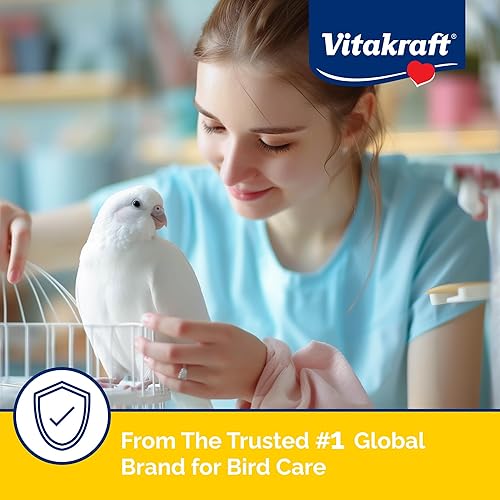 Miniatura 6 de Vitakraft Forros para jaulas para pájaros, para jaulas de loros, periquitos, conuros y cacatúas, color blanco, 20 x 18 pulgadas, 7 unidades, forro