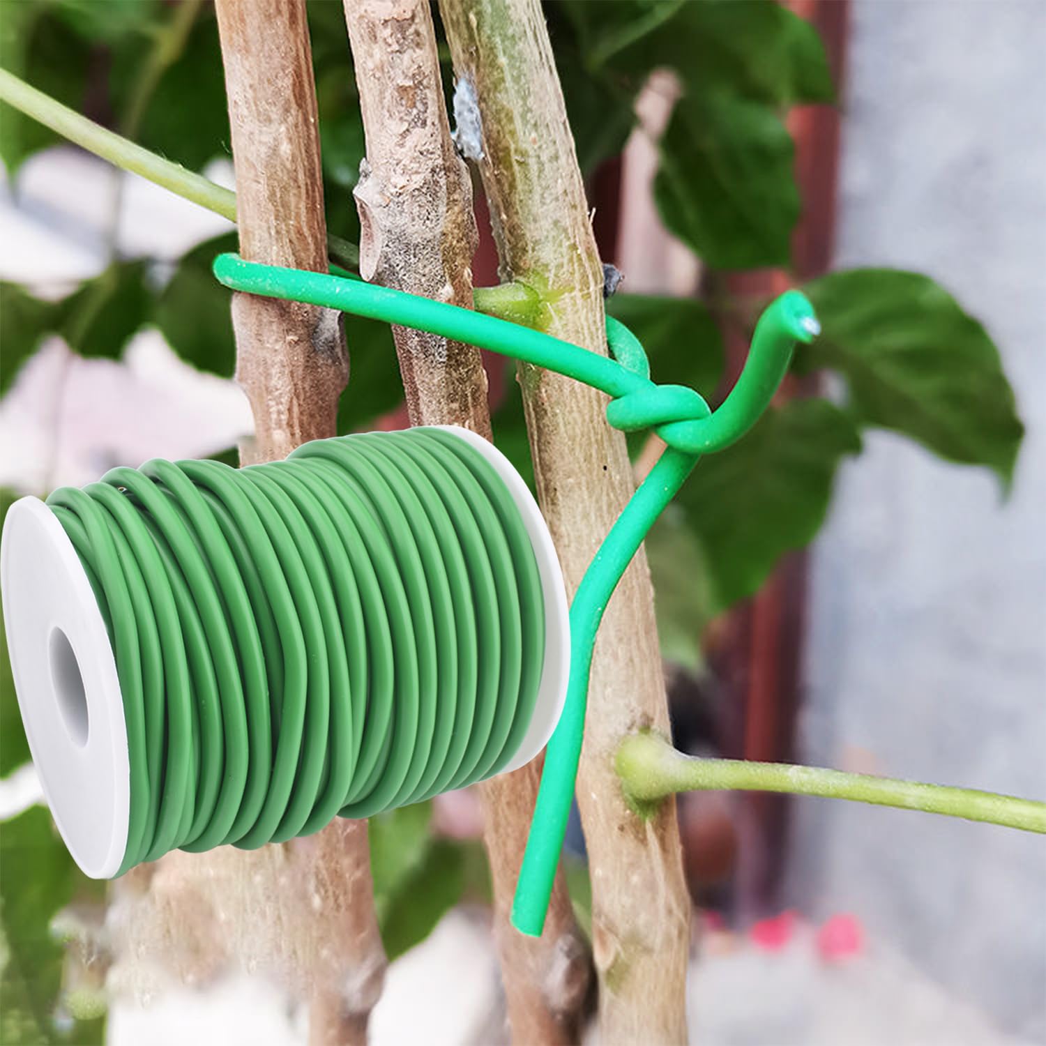 Legacci Morbidi Da Giardino – Filo Flessibile Verde, 3,5mm X 20m, Per Piante E Rampicanti