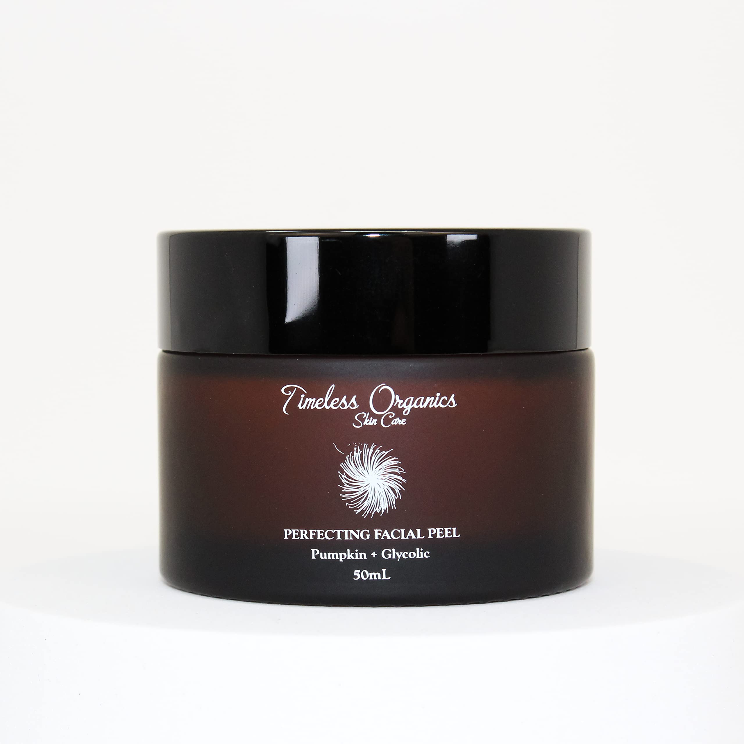 Timeless Organic Pumpkin+ Glycolic Facial Peel - Pumpkin Enzyme Mask, Organic Face Mask, Hydrating Peel Off Face Mask, Acne Face Mask, Natural Skin Care with Aloe Vera and Vitamin C for Hydrated, Radiant Skin.