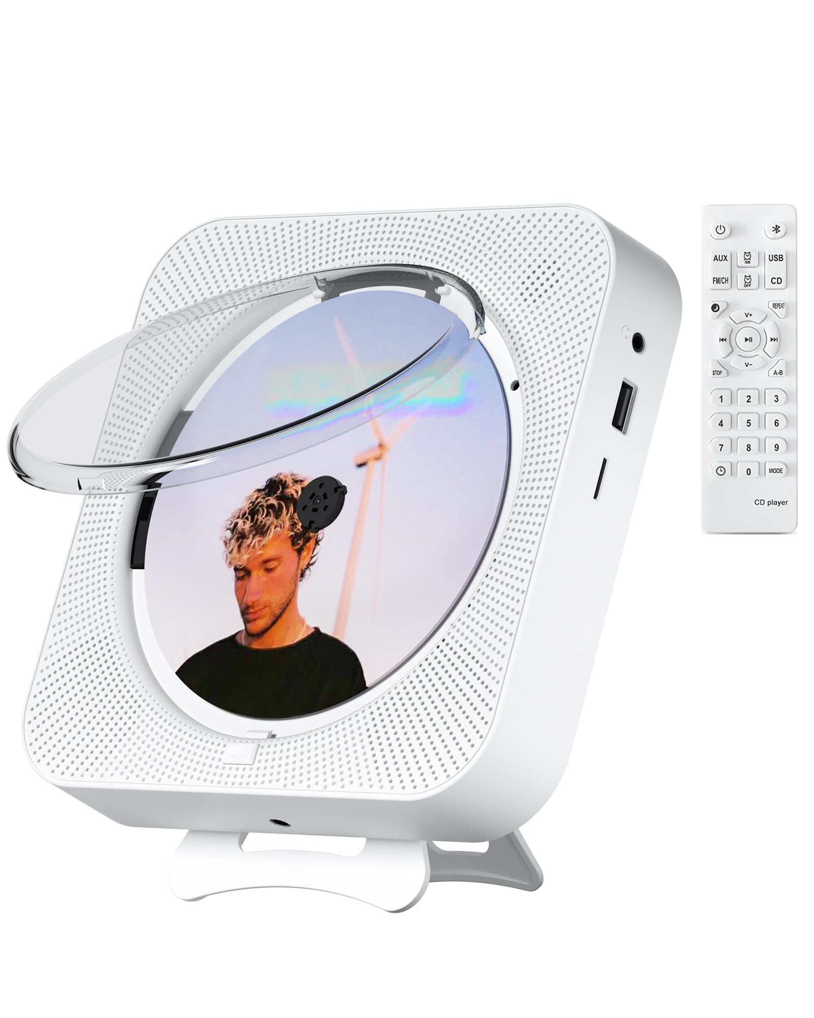 Amazon.com: ENVYCLOUD CD Player (Sliver) : Electronics