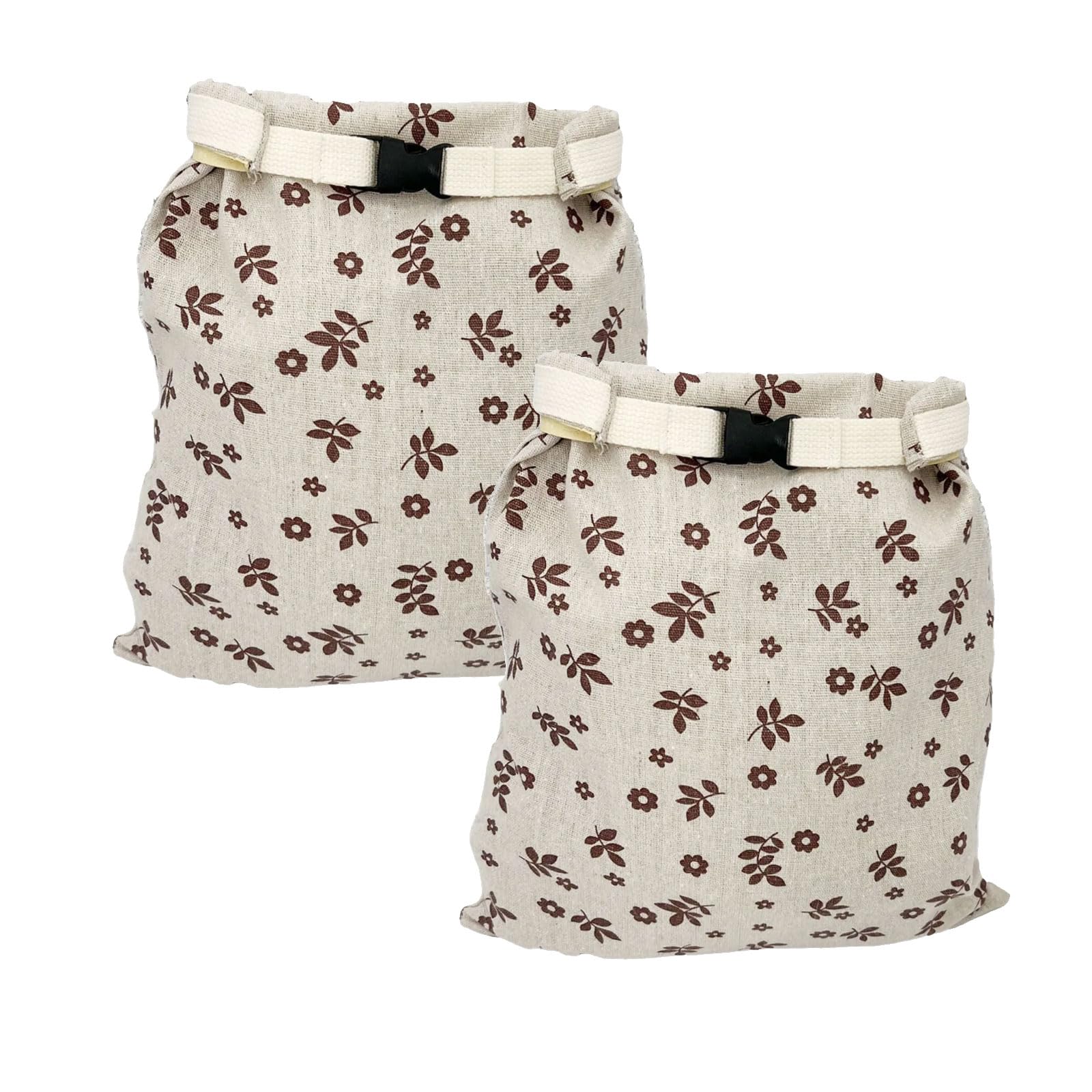 Wax Infused Cotton Bread Pouches Large 40x31cm Sandwich Covers for Preservation and Food Storage Extended and Sustainable Kitchen Storage