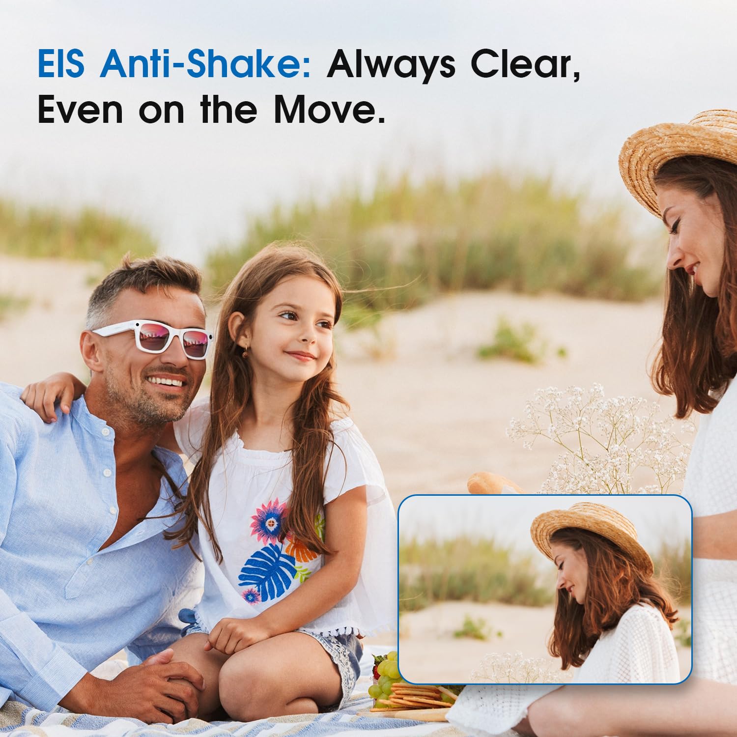 AI Smart Glasses 4K Cámara HD 290mAh 800W Gafas de Cámara con Grabación de Vídeo, Traducción Simultánea/Identificación de Objetos GPT, UV400 Lentes de Protección de Luz Azul (Blanco)