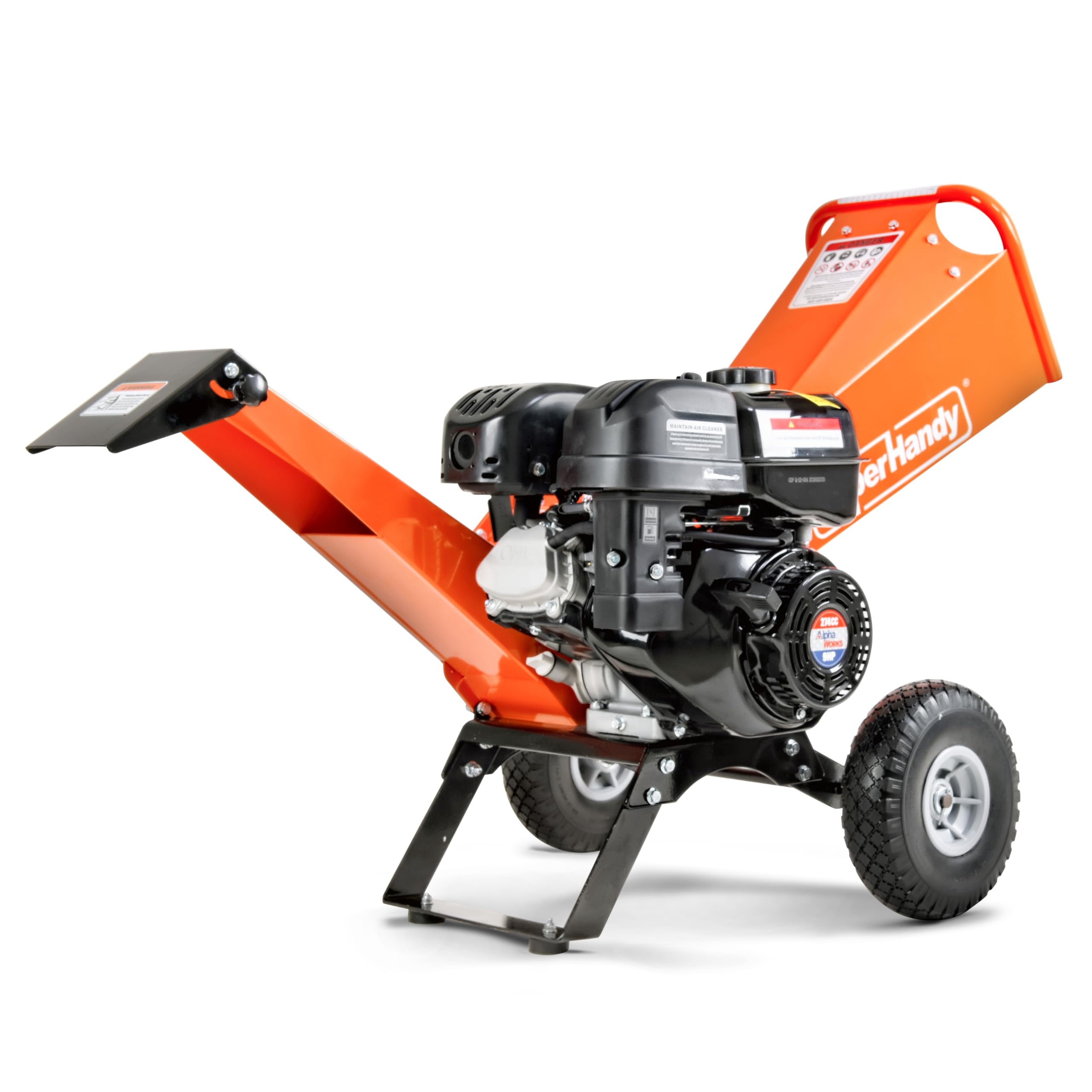 Amazon.com : SuperHandy 9HP Gas Wood Chipper, 4-Inch Capacity