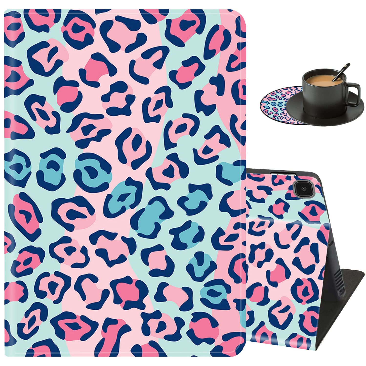 for Samsung Galaxy Tab A7 Lite 8.7 Inch Case, Multi-Angle Stand Full-Body Protective Case with Wake Up/Sleep Function, for Samsung Galaxy A7 Lite 2021